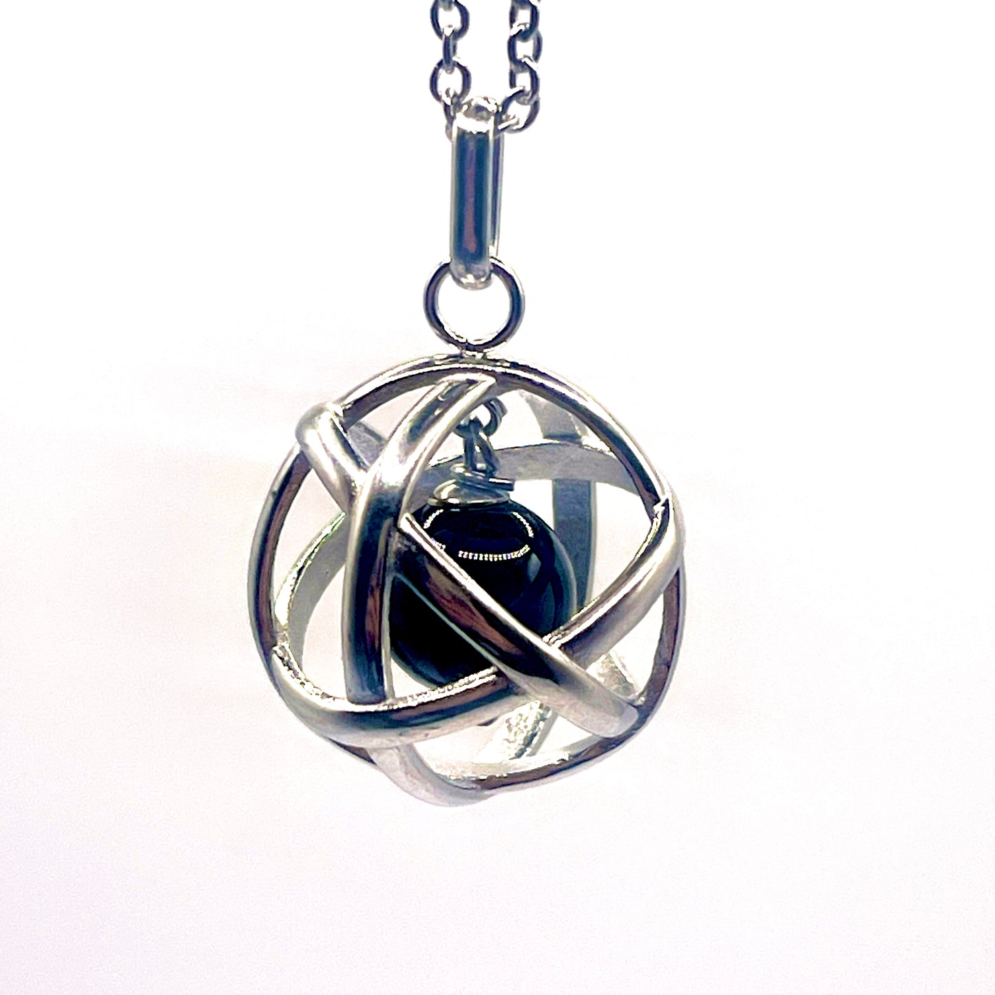 Collana con Genesa Crystal Onice nero